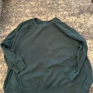 Old Navy Women's Deep Green Sweatshirt